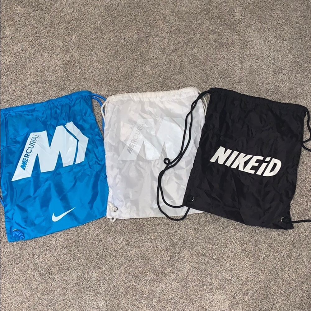Nike Cleat/Shoe Draw String Bags